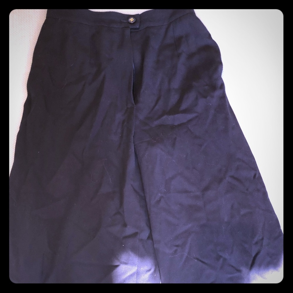Authentic Chanel wide leg pant ! Size 2 waist